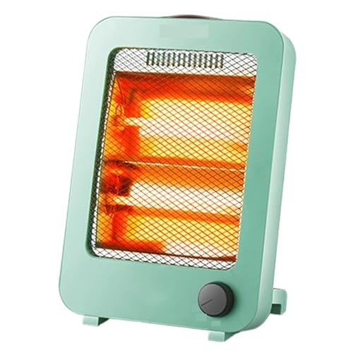 Elektrische Heizung Winter Handwärmer Herd Quarz Thermische Heizkörper Heißer Luft Gebläse Fan Büro Schnelle Wärme Ofen Energie Geräuschlos(Green) von ZGJIAJU