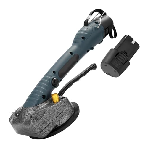 Fliesenvibrationsgerät Akku-Fliesenfliesenmaschine, Li-Ion, Intelligente Wand- Und Bodenfliesenverlegung, Vibrierendes Werkzeug Mit 100 X 100 Mm Saugnapf Und 1/2 Stück Teig(2 Battery Blue) von ZGJIAJU