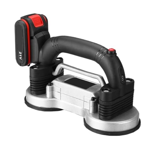 Fliesenvibrationsgerät Fliesen Fliesen Maschine Fliesen Vibrator Saugnapf Einstellbare Protable Automatische Boden Vibrator Nivellierung Werkzeug Mit Batterie(With 2pcs battery) von ZGJIAJU
