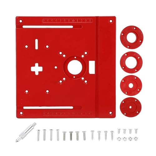 Frästisch-Einsatzplatte, Frästisch-Platteneinsatz For Holzbank-Frästischplatte Präzise Einfach von ZGJIAJU