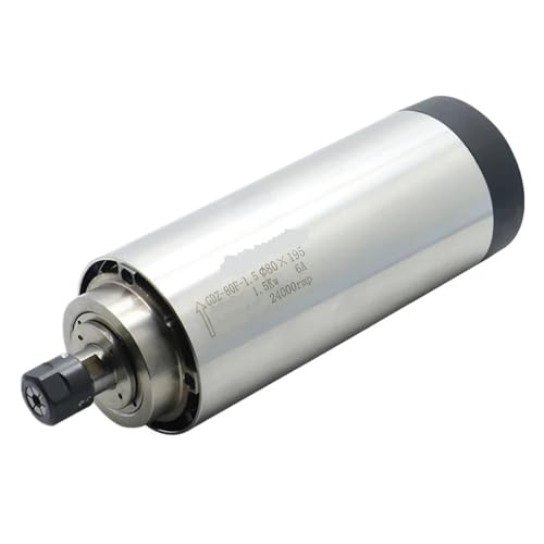 GDZ-65-1.5 Runde Luftgekühlte Spindel 1,5 KW 5A 24000 U/min Durchmesser 65 Mm For Graviermaschine CNC-Teil Präzision Effizient GDZ-65-1.5 Runde Luftgekühlte Spindel 1,5 KW 5A 24000 U/min Durchmesser 65 Mm For Graviermaschine CNC-Teil Präzision Effizient von ZGJIAJU