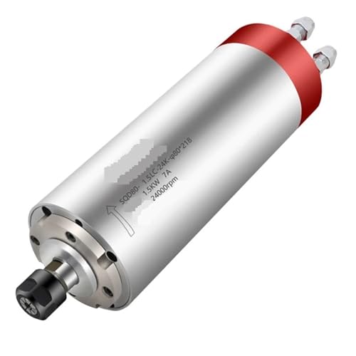 Graviermaschine, Wassergekühlter Spindelmotor, 1,5 KW, 7 A, Drehzahl 24.000 U/min, Spannfutter ER16 Kann 10 Mm Abgeschnitten Werden Präzision Effizient von ZGJIAJU