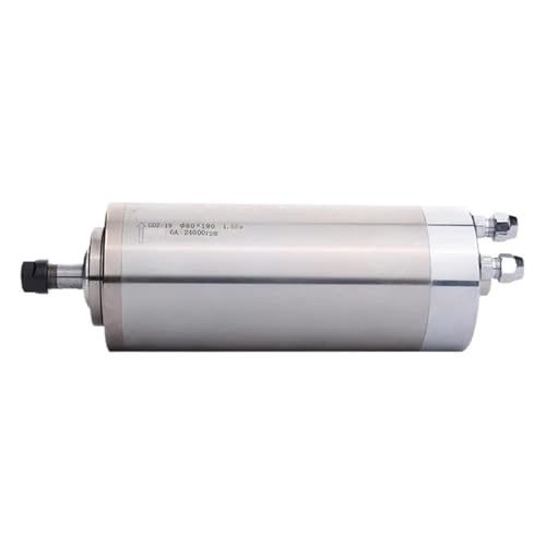 Holzbearbeitungsspindel 1,5 KW ER16 Durchmesser 80 Wassergekühlter Hochgeschwindigkeits-Spindelmotor For Die Gravur Von CNC-Fräsmaschinen Präzision Effizient(GDZ-19) von ZGJIAJU