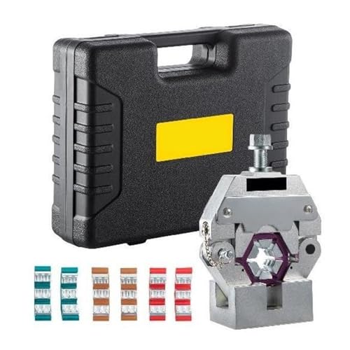 Hydraulische Presse Schlauch Crimper Kit Mit 4 Dies 71550 Handheld Manuelle Klimaanlage Reparatur Crimpen Werkzeuge Set von ZGJIAJU