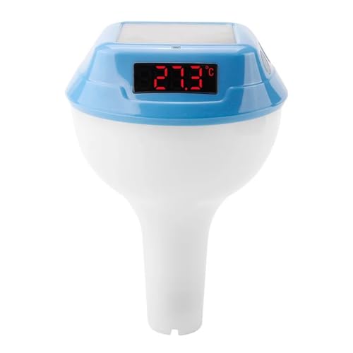 Intelligentes Solarbetriebenes Poolthermometer Mit Digitaler LED-Anzeige Genaue Messung(Bule) von ZGJIAJU