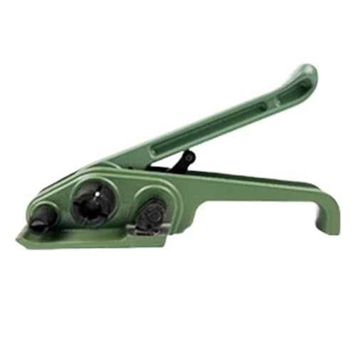 Manuelles Umreifungsgerät, Faserbandbreite 13–50 Mm, Faserband-Verpackungsmaschine, Gewebtes Polyesterband, Wickelspanner, Spanner (For 25mm) von ZGJIAJU