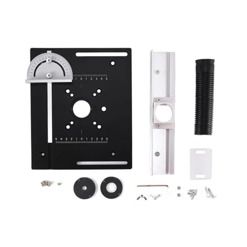 Multifunktionale Aluminium-Frästisch-Einsatzplatte, Zubehörteil For Werkbank-Fräsplatte Präzise Einfach von ZGJIAJU