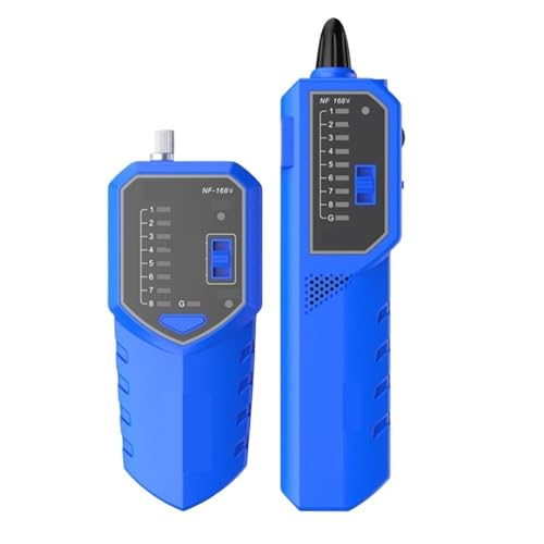 NF-168V Kabelsucher Anti-Interferenz-Kabelsucher Netzwerk-Drahtpatrouilleninstrument POE-Ladekabelprüfer von ZGJIAJU