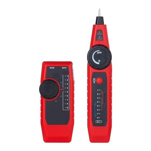 NF-810 Handheld-Multifunktions-Leitungsfinder, Poe-geladenes Netzwerkkabel, Telefonleitung, Leitungssuche, Leitungskabeltester von ZGJIAJU