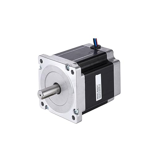 Nema 34 Schrittmotor 6,5 Nm 4,6 A Schlüssel Und Hahn 98 Mm Schrittmotor 4-adriges Kabel For CNC-Graviermaschine Mit Hohem Drehmoment von ZGJIAJU
