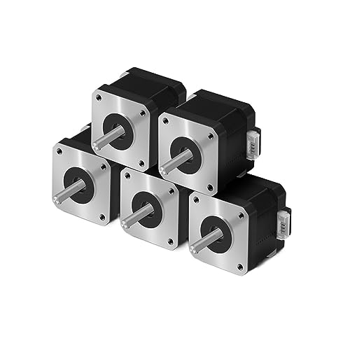 Nema17 Schrittmotor 17HS4401S Motor 3D Drucker Teile 42 Motor 42BYGH 1,5 A 4-leiter For 3D Drucker Gravierer CNC Maschine(17HS4401S-XH2.54) von ZGJIAJU