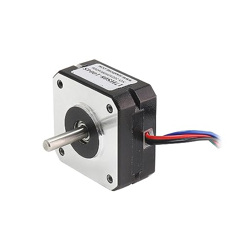 Nema17 Schrittmotor 20 Mm 1A 16 N.cm Nema17 Schrittmotor 4-Leiter 17HS08-1004S Kleiner Motor Kurz For CNC-Extruder 3D-Druckermotor(17HS08-1004S x 5pcs) von ZGJIAJU