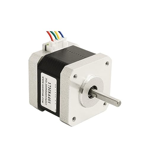 Nema17 Schrittmotor 42 Motor42BYGH 1,5 A (17HS4401) Motor 4-Leiter 40 Mm For CNC-3D-Drucker 12 V Schrittmotor(17HS4401 x 1pcs) von ZGJIAJU