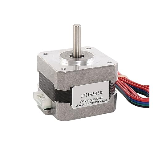 Nema17 Schrittmotor 42BYGH 0,4A 4-Leiter 28N.CM 17HS3430 Motor Der Serie 42 For 3D-Druckerausrüstung(17HS3430-D x 5pcs) von ZGJIAJU