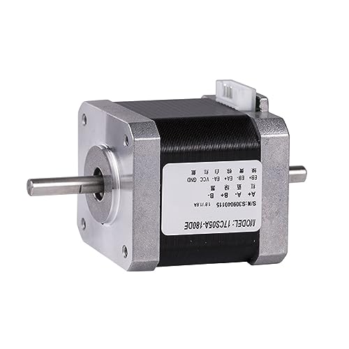 Nema17 Schrittmotor 48 Mm 2 Phase 52 Ncm 1,8 A Doppelwellen-Schrittmotor Mit 4-Leiter For 3D-Drucker CNC XYZ Nema17 Schrittmotor 48 Mm 2 Phase 52 Ncm 1,8 A Doppelwellen-Schrittmotor Mit 4-Leiter For 3D-Drucker CNC XYZ von ZGJIAJU