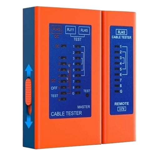 Netzwerkkabel-Telefontester RJ45 RJ11 Unterstützt Einzelsteckertest UTP STP-Erdungskabel Schneller Und Langsamer Scanmodus Netzwerkkabel-Telefontester RJ45 RJ11 Unterstützt Einzelsteckertest UTP STP-Erdungskabel Schneller Und Langsamer Scanmodus von ZGJIAJU