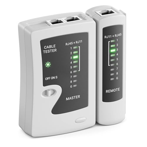 Netzwerkkabeltester For Geschirmte Kabel(White) von ZGJIAJU