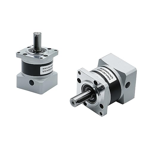 Neue hochpräzise Planetengetriebe-Geschwindigkeitsreduzierung for 23 57 Schrittmotoren 4/5/10/20/25/50 Eingang 8 mm Ausgang 14 mm(Ratio 10) von ZGJIAJU