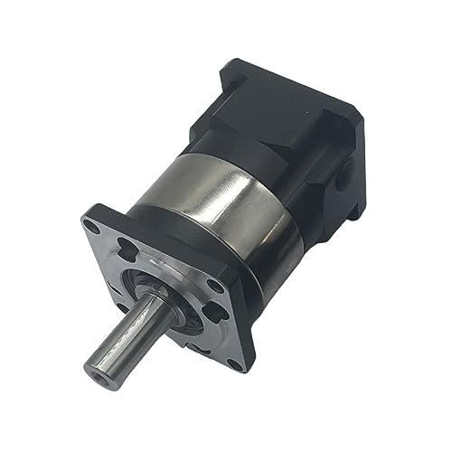 Planetengetriebe 4-100:1 Untersetzungsgetriebe, 7-12 Arcmin Stirnradgetriebe for 40 mm 50 W 100 W Servomotor Untersetzungsgetriebe Gleichstrommotor Schrittmotor(Ratio 100,8mm Input) von ZGJIAJU