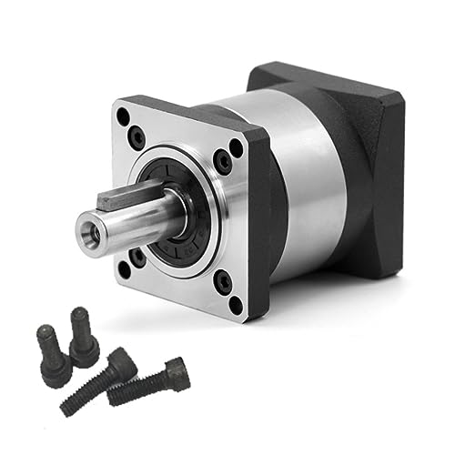 Planetengetriebe 57 Mm Motor Untersetzungsverhältnis 4 5 10 16 20~50:1 Motorgetriebe For Nema23 57 Mm Schrittmotor 4000 U/min(Ratio 20 to 1,6.35mm input) von ZGJIAJU