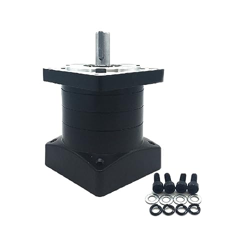 Planetengetriebe 86 mm Geschwindigkeitsverhältnis 3:1,5:1,10:1~216 Eingang 1/2 Zoll 12,7/14 mm Schrittmotor-Untersetzungsgetriebe(Ratio 24 to 1,12.7 Input 14 Output) von ZGJIAJU