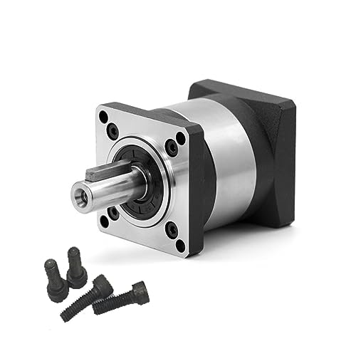Planetengetriebe Planetenreduzierer 57 mm Motor Untersetzungsverhältnis 4 5 10 20~50:1 Motorgetriebe for 57 mm Schrittmotor(Ratio 25 to 1,6.35mm input) von ZGJIAJU