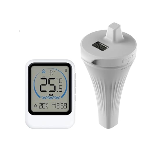 Schwimmendes Poolthermometer, IPX7, Wasserdicht, Kabellos, Pooltemperatur-Monitor, Digitales Poolthermometer For Schwimmbäder Genaue Messung Schwimmendes Poolthermometer, IPX7, Wasserdicht, Kabellos, Pooltemperatur-Monitor, Digitales Poolthermometer For Schwimmbäder Genaue Messung von ZGJIAJU