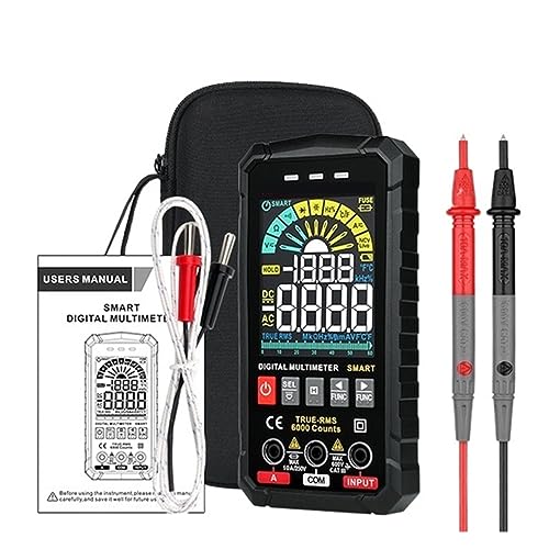 Smart Multimeter Digital Professional Automotive Teste 1000V AC DC Ohm Kapazität Temperatur Tester Genau Messen(HT126B) von ZGJIAJU