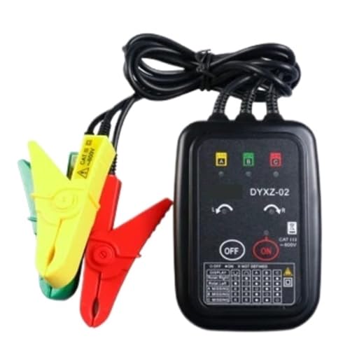 Spannungsanzeigetester/Berührungsloser Phasenfolgedetektor-Anzeigedetektor-Messgerät LED-Anzeige 3-Phasen-Tester(DYXZ-02) von ZGJIAJU