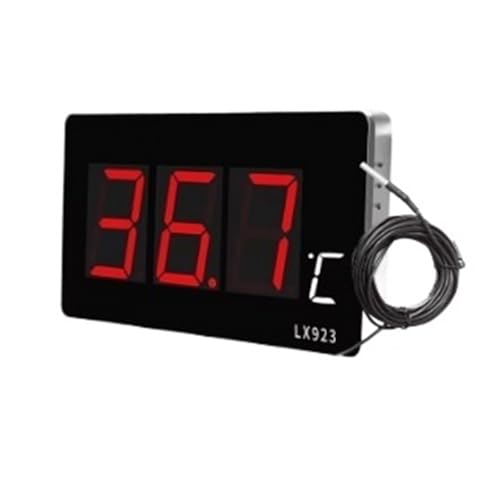 Thermometer Tools Digitales Thermometer Mit Sonde LED Großbildschirm Stehend Und An Der Wand Hängend Industrielles Feuchtigkeitsmessgerät Genaue Messung(LX923B) von ZGJIAJU