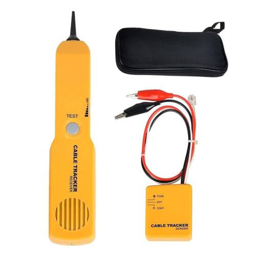 Wire Tracer Circuit Tester Mit Tongenerator Und Sondensatz Kabelsignal-Ortungstester Testet Stromkreiskontinuität von ZGJIAJU