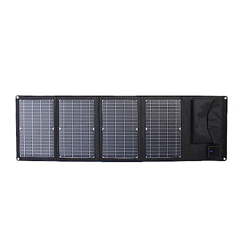 ZGJIAJU 28W Wandern Angeln Solar Panel wasserdichte USB Batterie Outdoor Ladegerät Tragbare Power Bank for Tourist Handy Camping Sicher Effizient(38W-97cmx30cm) von ZGJIAJU