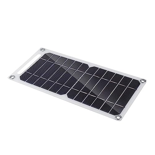 ZGJIAJU 2W/40W/60W Solar Panel Flexible Doppel USB 5V for Handy Im Freien Notfall Aufladen Camping Power Bank Sichere Solar Platte Sicher Effizient(40W 300X145X3MM) von ZGJIAJU