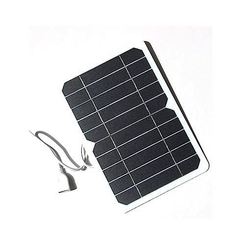 ZGJIAJU 5V Solar Panel USB Tragbare Platte MAX Power 20W Outdoor Handy Aufladen for Telefon Uhr Taschenlampe Camping Angeln Reise Sicher Effizient(15W 205mmX140mm) von ZGJIAJU
