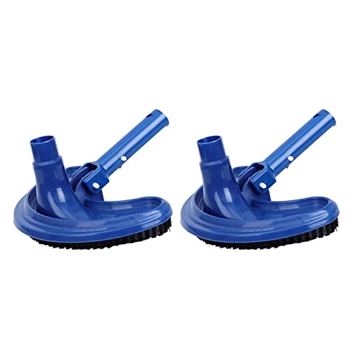 ZGJIAJU Poolsauger 1-5 stücke Vakuum Kopf Pinsel Reiniger Pool Saugkopf Pinsel Reiniger Half Moon Flexible Schwimmen Pool Reinigung Werkzeug zubehör(2pcs) von ZGJIAJU