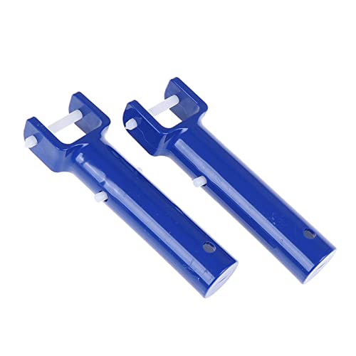 ZGJIAJU Poolsauger 2PCs V-förmigen Clip Vakuum Kopf Schwimmbad Griff Ersatz Saug Reinigung for Familie Outdoor Schwimmen Reinigung Produkte von ZGJIAJU