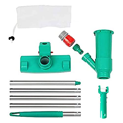 ZGJIAJU Poolsauger Mini Jet Schwimmbad Staubsauger Pool Reinigung Werkzeuge Set Vakuum Pinsel Pol Staubsauger Kopf for Brunnen SPA Teich(A) von ZGJIAJU
