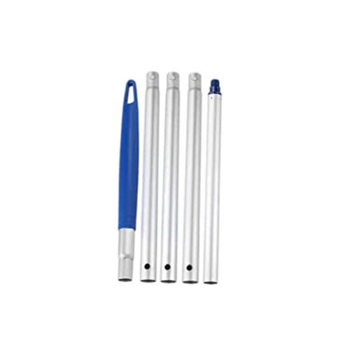 ZGJIAJU Poolsauger Professionelle Ersatz-Poolstangenstange, passend for Net Rake Staubsaugerkopf, Bürstenreiniger-Teil(Blue) von ZGJIAJU