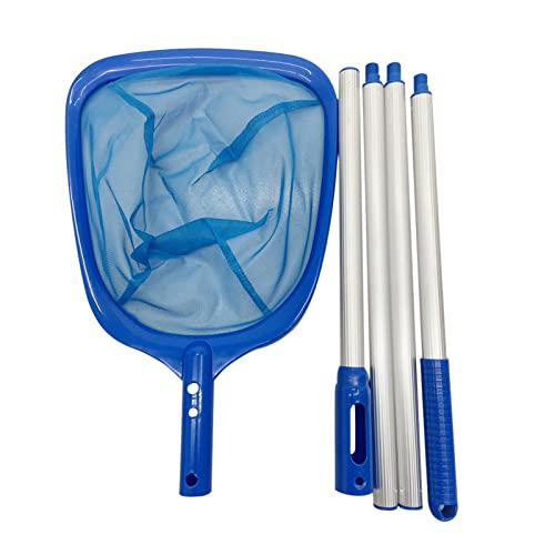 ZGJIAJU Poolsauger Schwimmbad-Staubsauger-Set for den Außenbereich, sauberer Poolboden, Netz-Desinfektionswerkzeug-Set, Saugkopf, Spa-Reinigungsbürste(Fishnet) von ZGJIAJU
