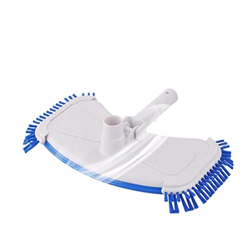 ZGJIAJU Poolsauger Schwimmbad gebogener Staubsauger Saugkopf Bad Dusche Reinigungsbürste oberirdisches Reinigungswerkzeug Teil for Pool von ZGJIAJU
