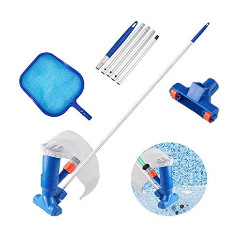 ZGJIAJU Poolsauger Staubsauger-Set for den Außenbereich, Poolboden reinigen, Netz-Poolfilter, Schwimmbad-Staubsauger-Set, Pool-Reinigungswerkzeug von ZGJIAJU