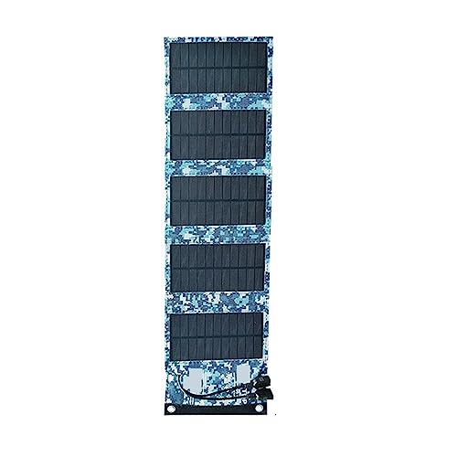 ZGJIAJU Solar Panel 5V 2USB Tragbare Faltbare Wasserdicht for Handy Power Bank 10W Batterie Ladegerät Outdoor Camping Tourismus Angeln Sicher Effizient(10w Camouflage) von ZGJIAJU