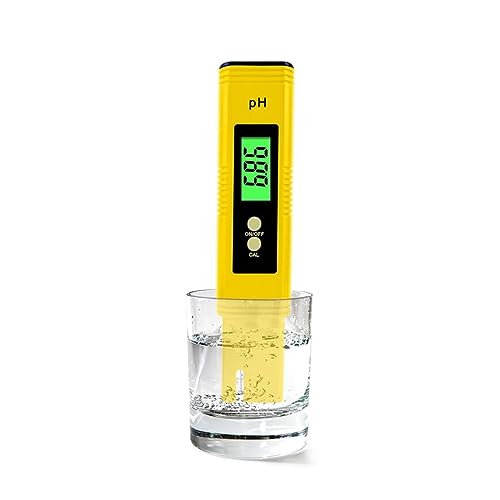 ZGJIAJU Wassertester 5 In 1 TDS/EC/Salzgehalt/SG/Temperatur Meter Tragbare Stift Typ PH Meter Aquarium Schwimmbad Wasser Qualität Tester(TPH01605F) von ZGJIAJU