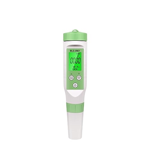 ZGJIAJU Wassertester Blue Tooth 4 In1 PH/TDS/EC/Temp Meter Digitaler Wasserqualitätstester Smart Online Monitor APP Steuerung for Aquarien Pool(PH TDS Temp) von ZGJIAJU