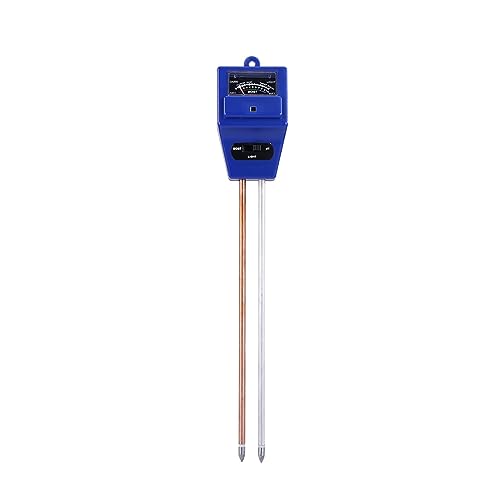 ZGJIAJU Wassertester PH-Messgerät 0,01 Hohe Präzision for Wasser-/Bodenqualitätstester 0-14 PH-Messgerät 0-9990 Ppm TDS-Messgerät Digitaler Wassertester for Aquarium(Soil PH Meter E) von ZGJIAJU