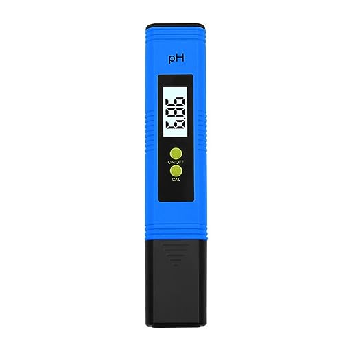 ZGJIAJU Wassertester PH-Meter 0,01 Hohe Präzision for Wasserqualitätstester Mit 0–14 Messbereich, Geeignet for Aquarien, Schwimmbäder(GJ78-blue) von ZGJIAJU