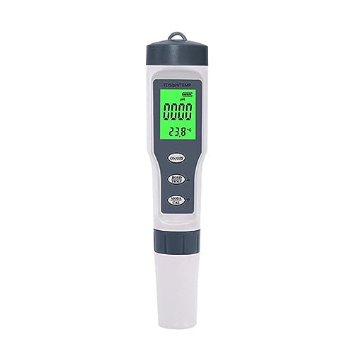 ZGJIAJU Wassertester PH Meter 3 In1 TDS/Temp Wasser Qualität Tester Stift Leitfähigkeit Detektor Monitor Reinheit Messen Werkzeug ZGJIAJU Wassertester PH Meter 3 In1 TDS/Temp Wasser Qualität Tester Stift Leitfähigkeit Detektor Monitor Reinheit Messen Werkzeug von ZGJIAJU