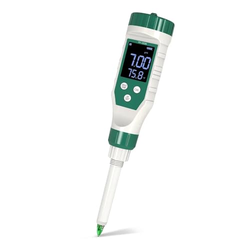 ZGJIAJU Wassertester Smart Food PH Meter Digital Säure Monitor Tester for Boden Kosmetik Käse Fleisch Obst Sauerteig Brot Konserven Und Wasser ZGJIAJU Wassertester Smart Food PH Meter Digital Säure Monitor Tester for Boden Kosmetik Käse Fleisch Obst Sauerteig Brot Konserven Und Wasser von ZGJIAJU