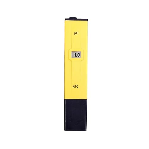 ZGJIAJU Wassertester Tragbarer Digitaler PH-Messstift 0-14pH Wasser-PH-Tester LCD-Display Trinkwassertester Genauigkeit 0,1/0,0(PH0.1) von ZGJIAJU