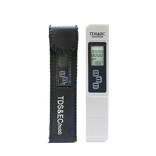 ZGJIAJU Wassertester Tragbarer Wasser-TDS-Messstift, EC-Leitfähigkeitstester, Wasserqualitätsmonitor for Die Trinkwasser-Düngemittelkonzentration ZGJIAJU Wassertester Tragbarer Wasser-TDS-Messstift, EC-Leitfähigkeitstester, Wasserqualitätsmonitor for Die Trinkwasser-Düngemittelkonzentration von ZGJIAJU